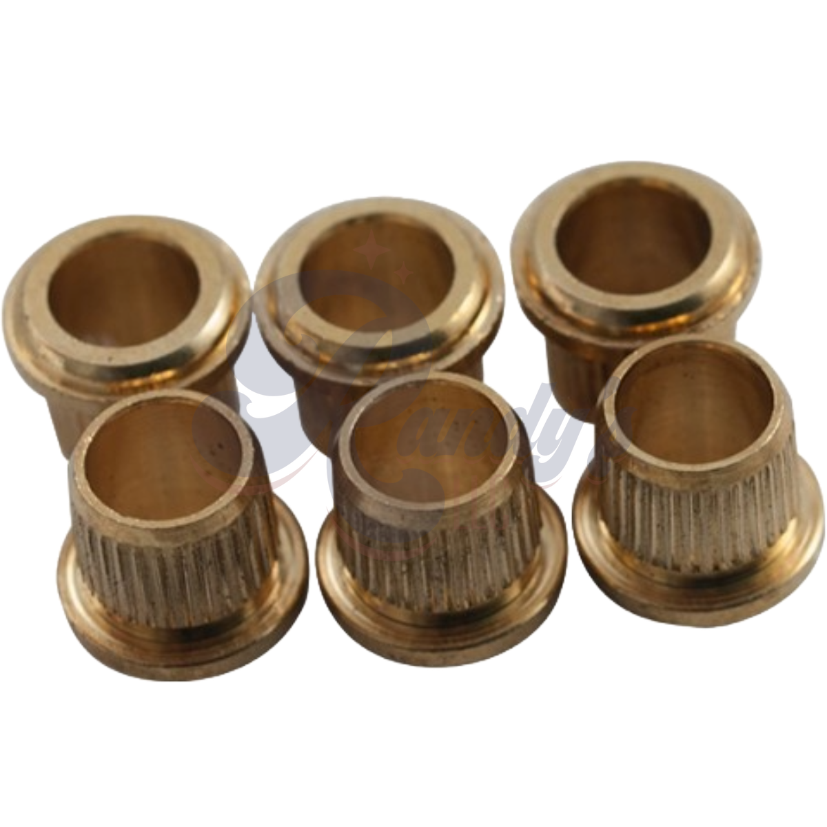 Kluson Replacement Round Bushings for Deluxe & Supreme Series (6-Pack) - Fits Gibson® CLOSEOUT