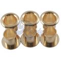 Kluson Replacement Stamped Eyelet Bushings for Deluxe & Supreme Series (6-Pack) - Fits Gibson® CLOSEOUT