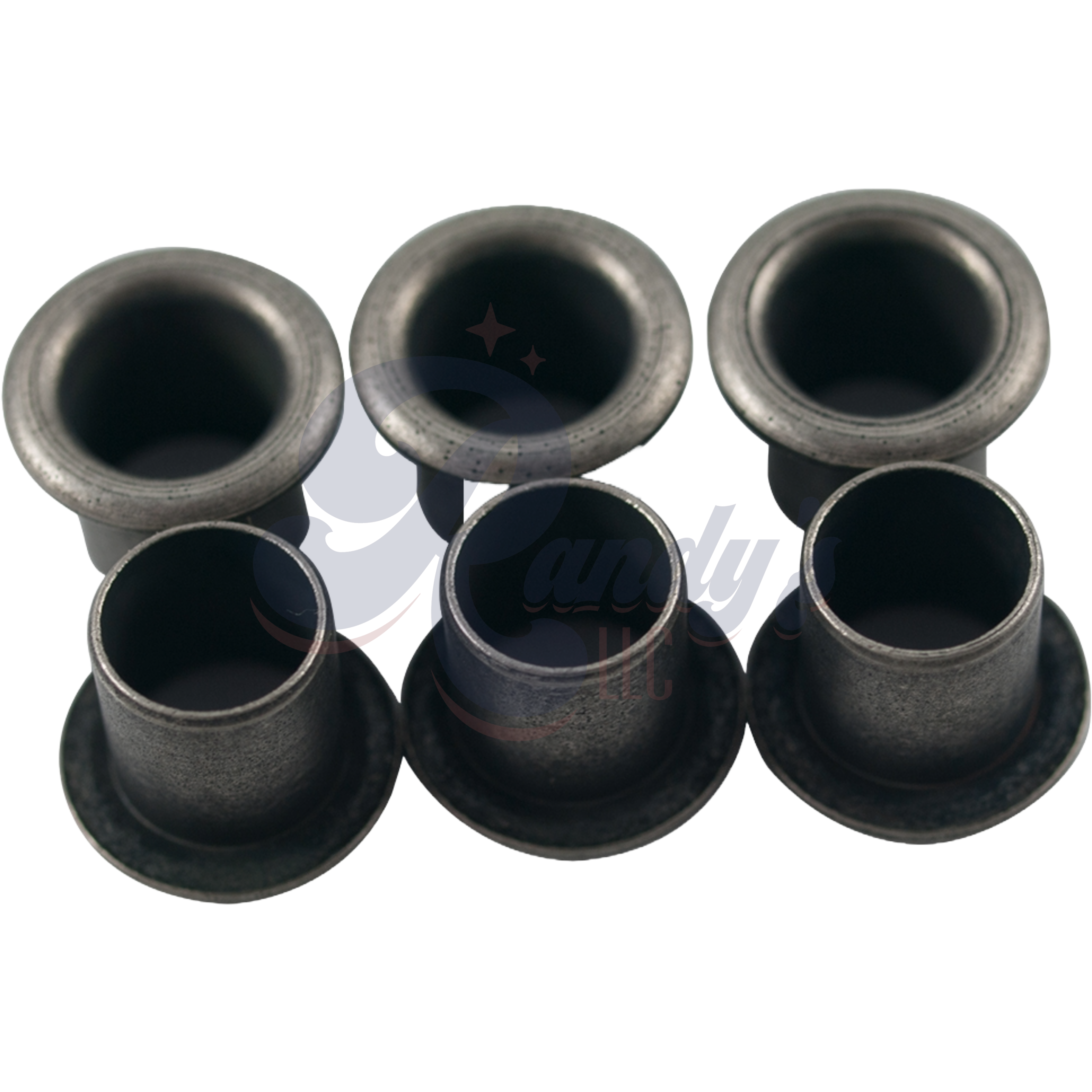 Kluson Replacement Stamped Eyelet Bushings for Deluxe & Supreme Series (6-Pack) - Fits Gibson® CLOSEOUT