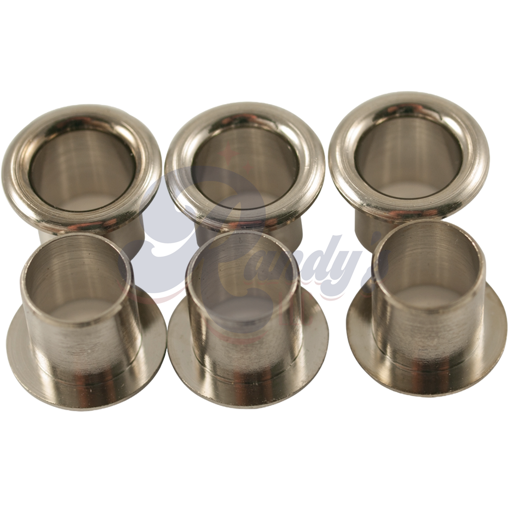 Kluson Replacement Stamped Eyelet Bushings for Deluxe & Supreme Series (6-Pack) - Fits Gibson® CLOSEOUT