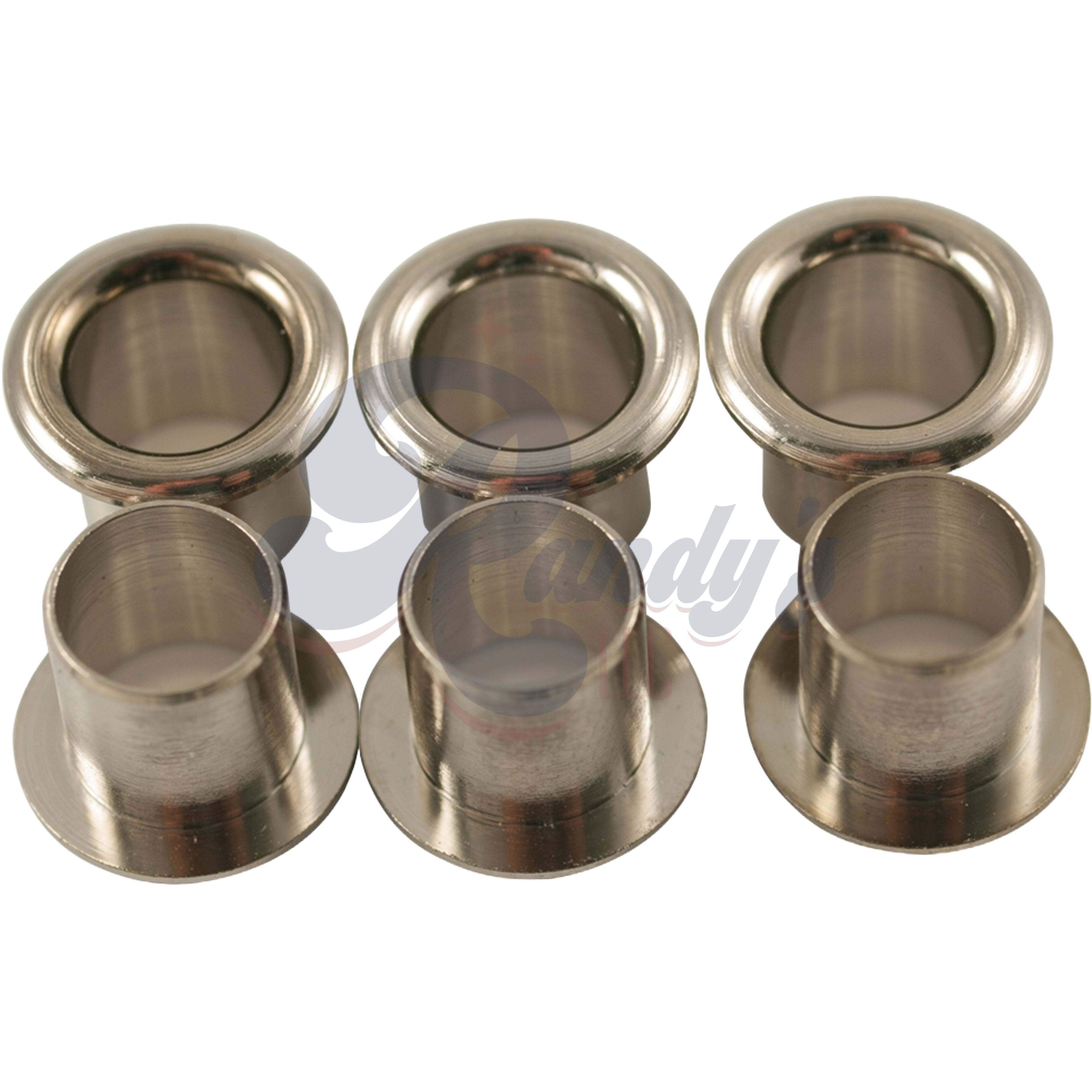 Kluson Replacement Stamped Eyelet Bushings for Deluxe & Supreme Series (6-Pack) - Fits Gibson® CLOSEOUT