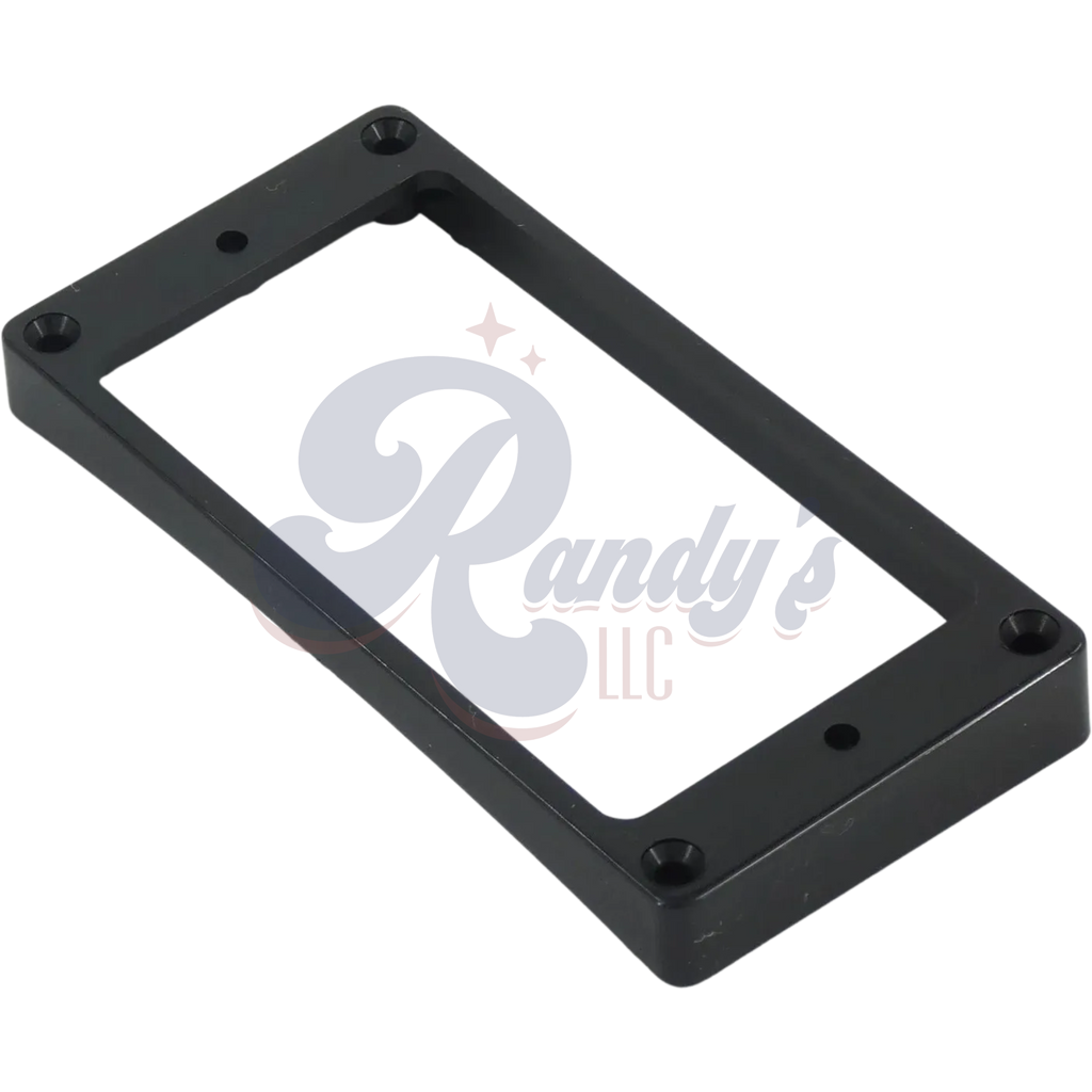 Humbucker Pickup Carved-Top Mounting Ring (Black) for Gibson® Guitars