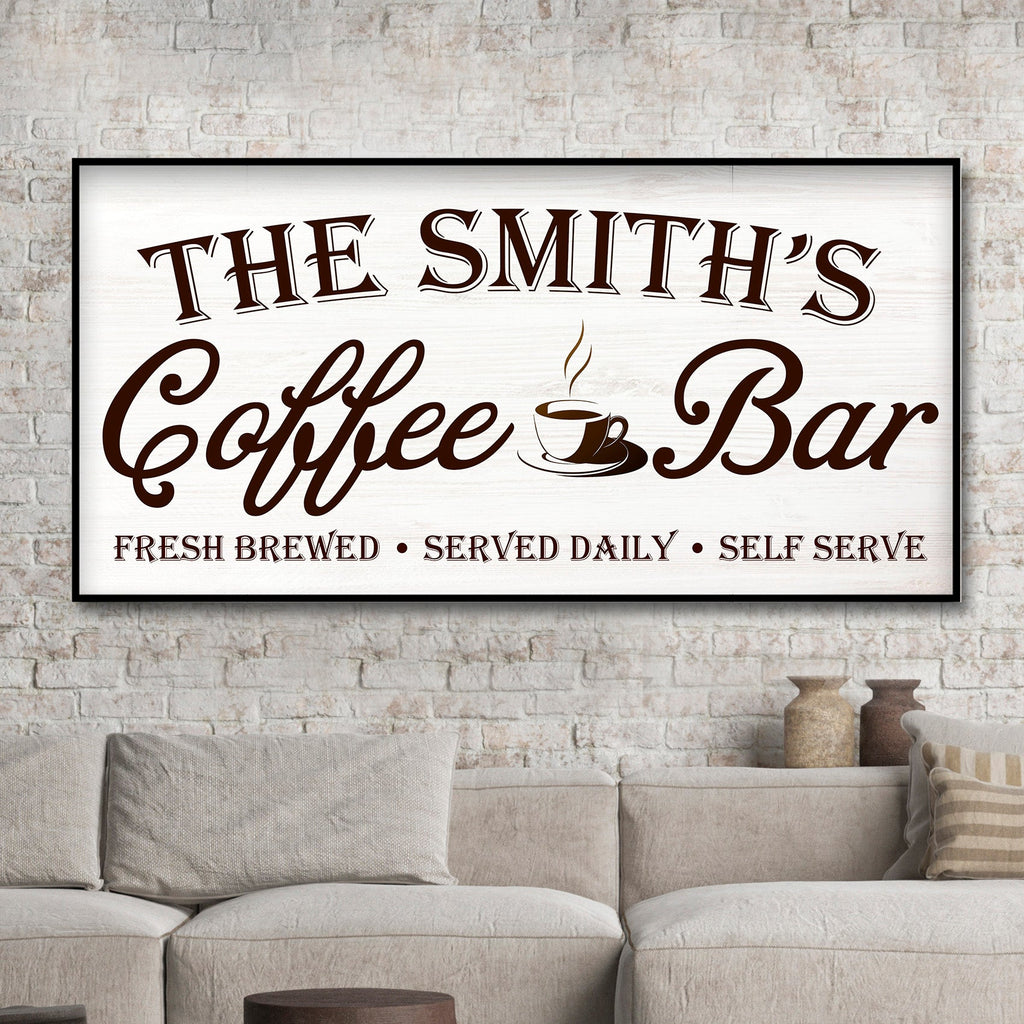 Coffee Bar Sign II