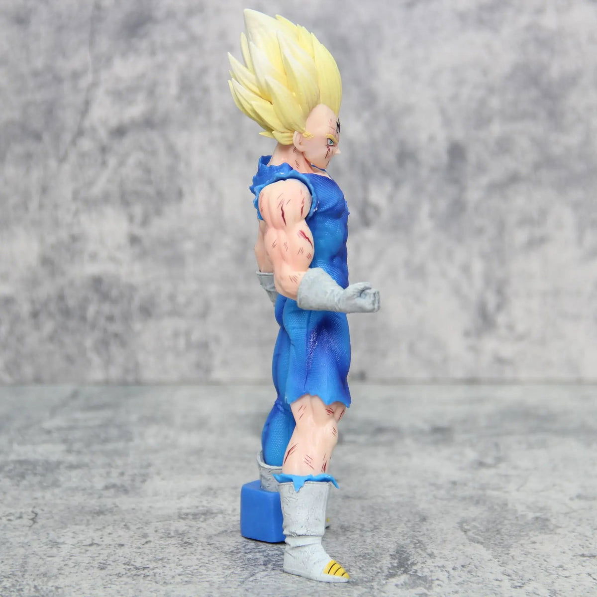 Majin Vegeta Dragon Ball Z Figure, Dragon Ball Super Saiyan Blue Figurine, Anime Collectibles 8 in