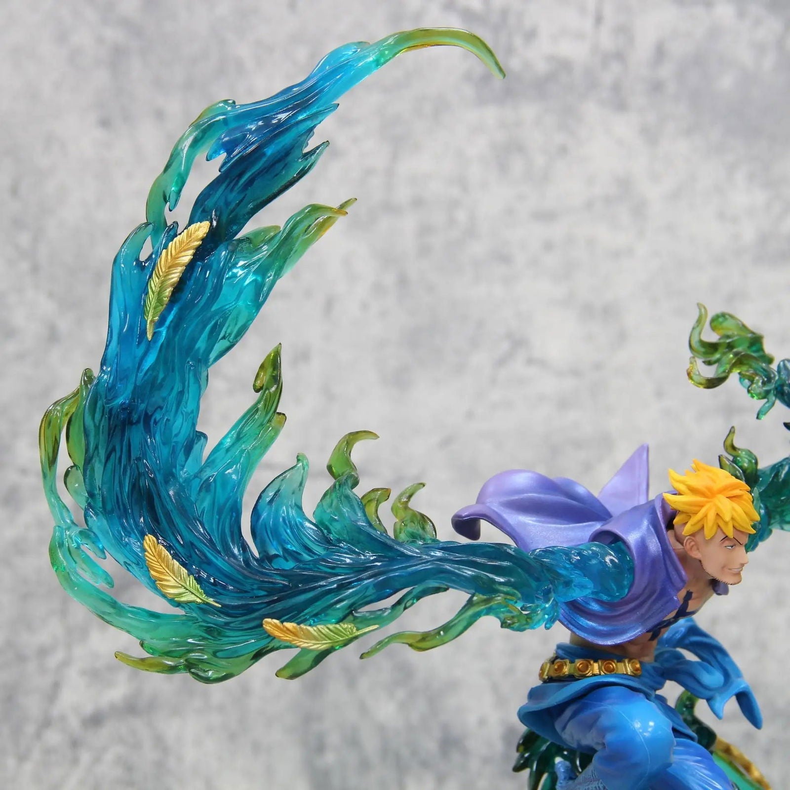Marco the Phoenix Anime Figurine, One Piece Figures Action Toys Flying Marco PVC 33 cm