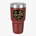 Mob Crew 30oz Insulated Tumbler - Family Shield Travel Mug for Coffee Lovers