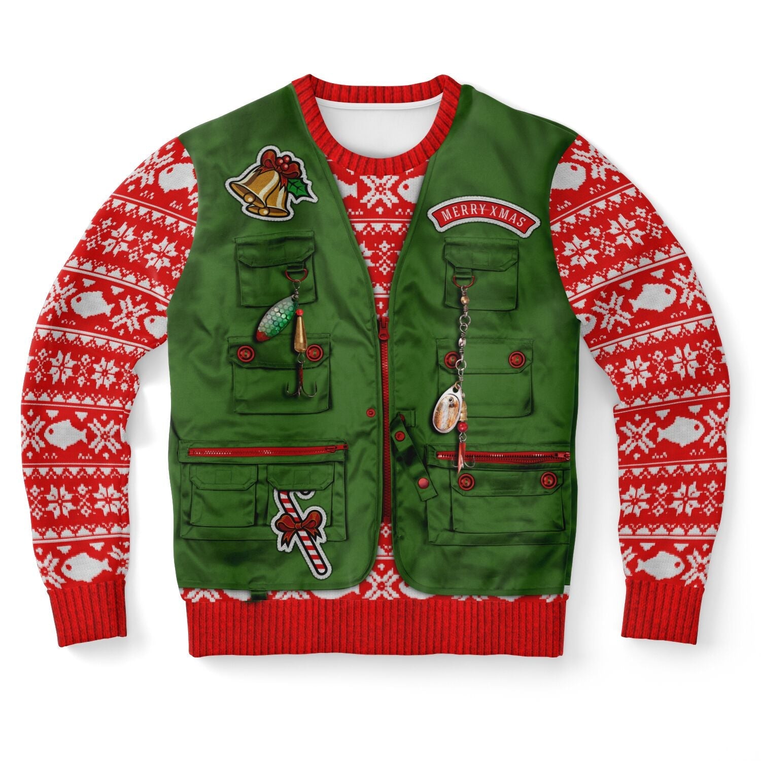 Merry Fishmas Christmas Sweatshirt