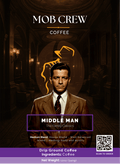 Middle Man Medium Coffee Blend: 12oz of Perfect Balance in Every Brew
