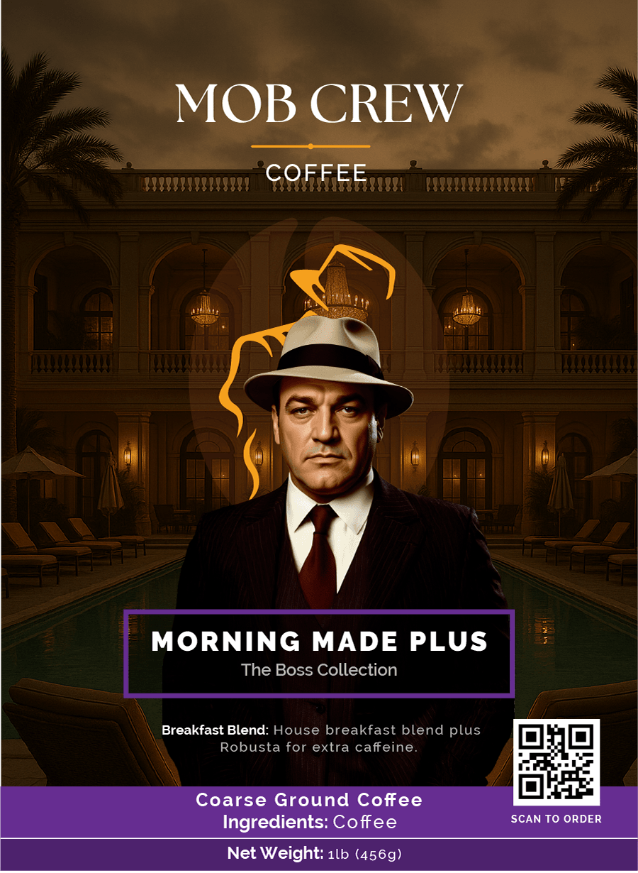 Morning Made Plus: High Caffeine Breakfast Blend 1lb for Your Extra Kickstart to the Day
