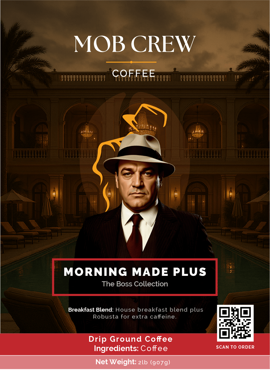 Morning Made Plus Coffee 2lb High Caffeine Breakfast Blend - Energize Your Mornings