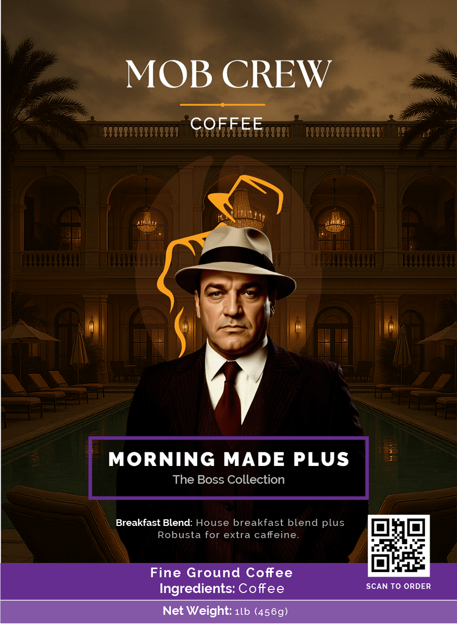 Morning Made Plus: High Caffeine Breakfast Blend 1lb for Your Extra Kickstart to the Day