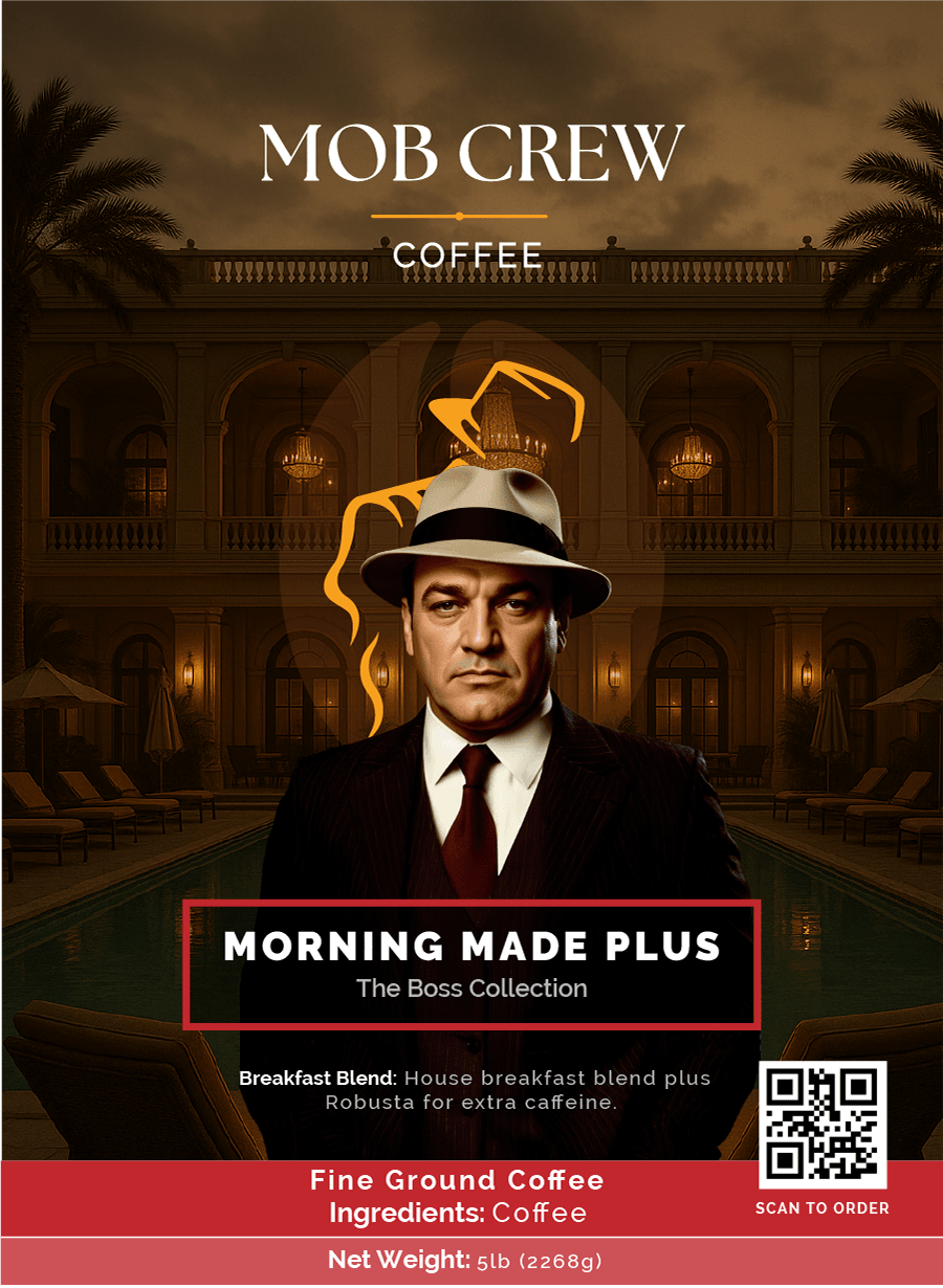 Morning Made Plus Coffee High Caffeine Breakfast Blend 5lb