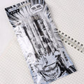 Naruto 6 PCS Set Gel Pen, Anime 0.5 Black Ink Signature Pen School Writing And Office Supplies Stationery Gift