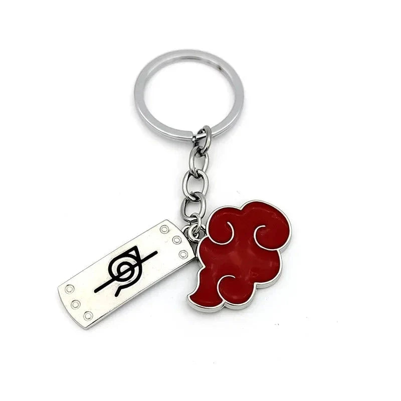 Naruto Shippuden Keychains Toy Kunai Shuriken Konoha Anime Key Chains Accessories Gift