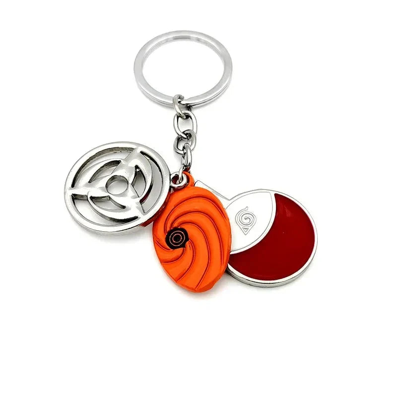 Naruto Shippuden Keychains Toy Kunai Shuriken Konoha Anime Key Chains Accessories Gift