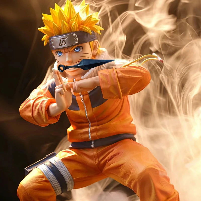 Naruto Uzumaki Figure, Kage Bunshin no Jutsu Figurine, Anime Gifts 4 in