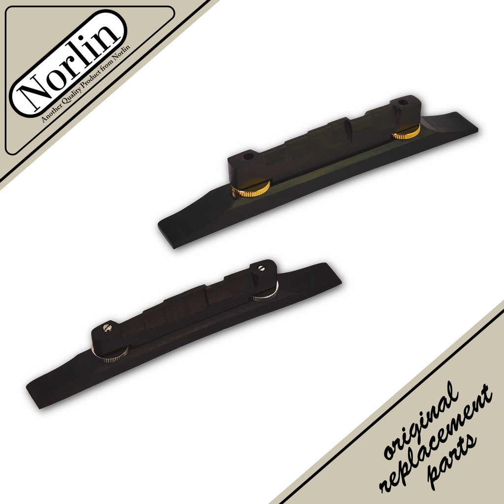 Archtop Compensated Ebony Bridge for Gibson® & Epiphone® Guitars