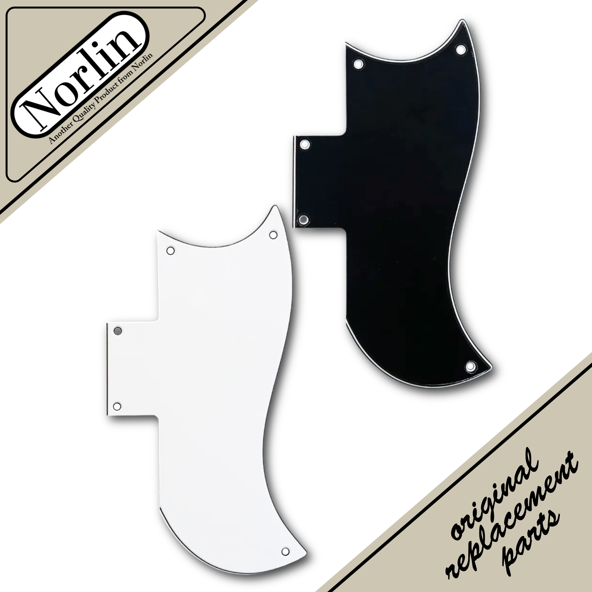"Batwing" Pickguard for Gibson® SG® Guitars