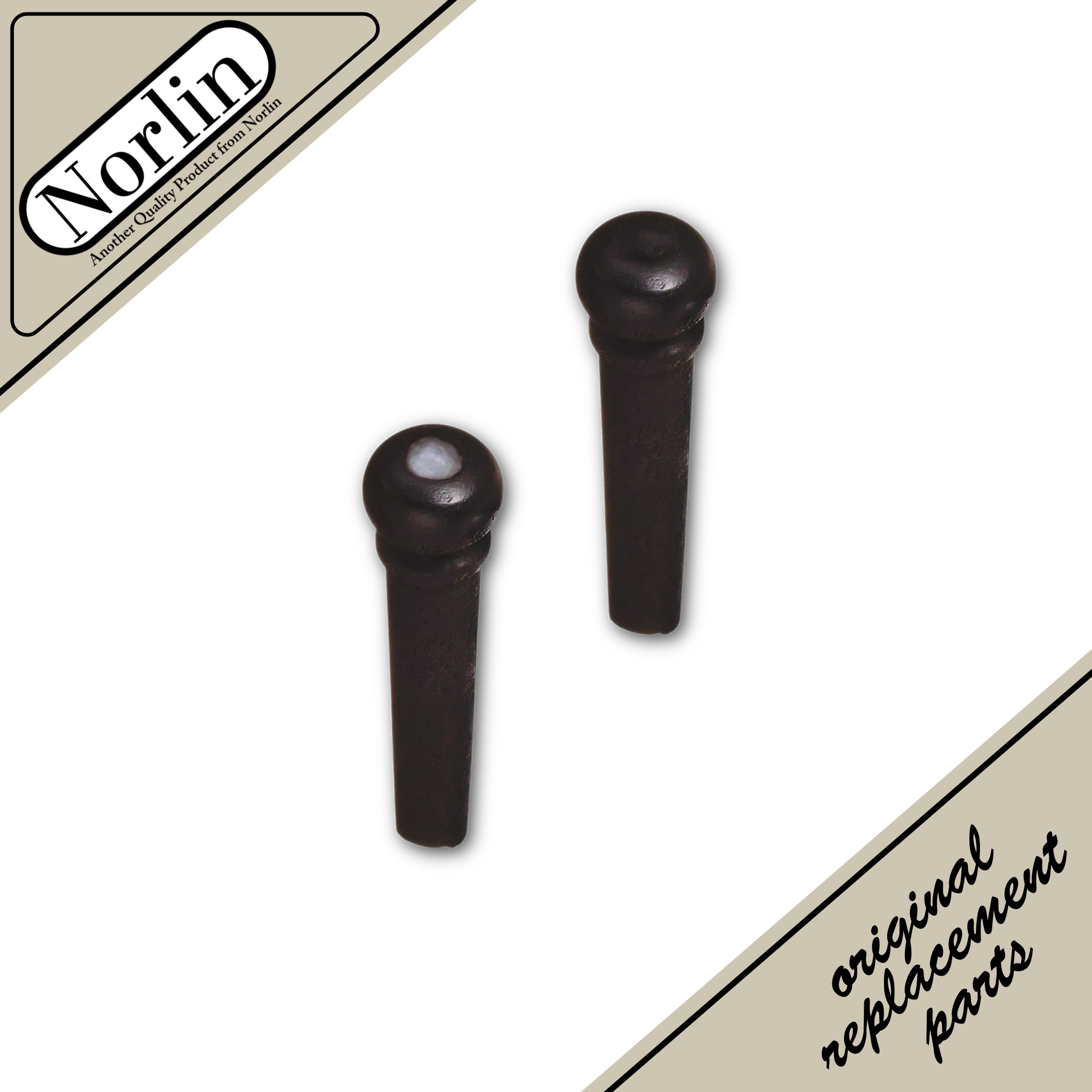 Horn Bridge Pins for Gibson® Acoustic Guitars (6-Pack)