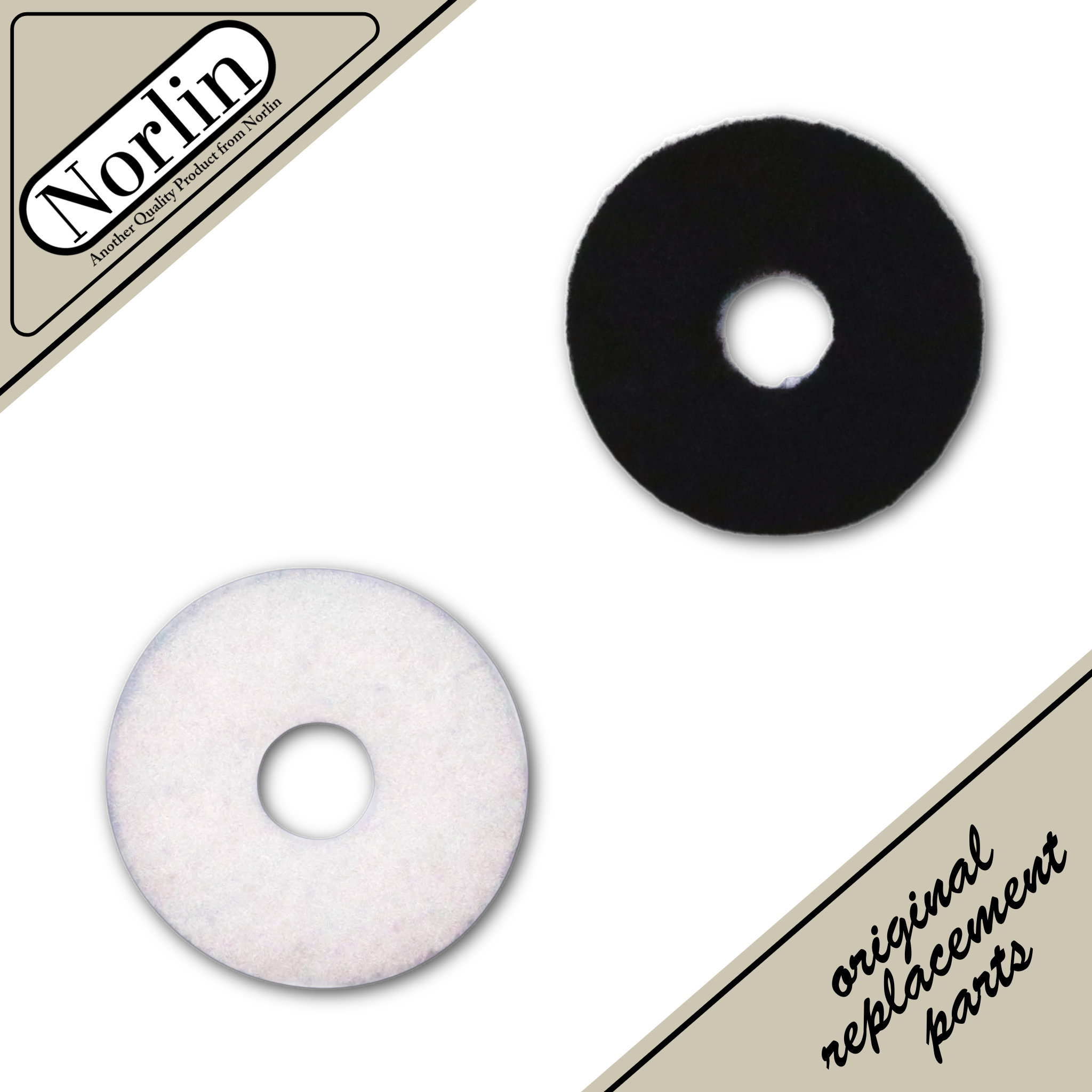 End Pin & Strap Button Felt Washers for Gibson® Guitars (2-Pack)