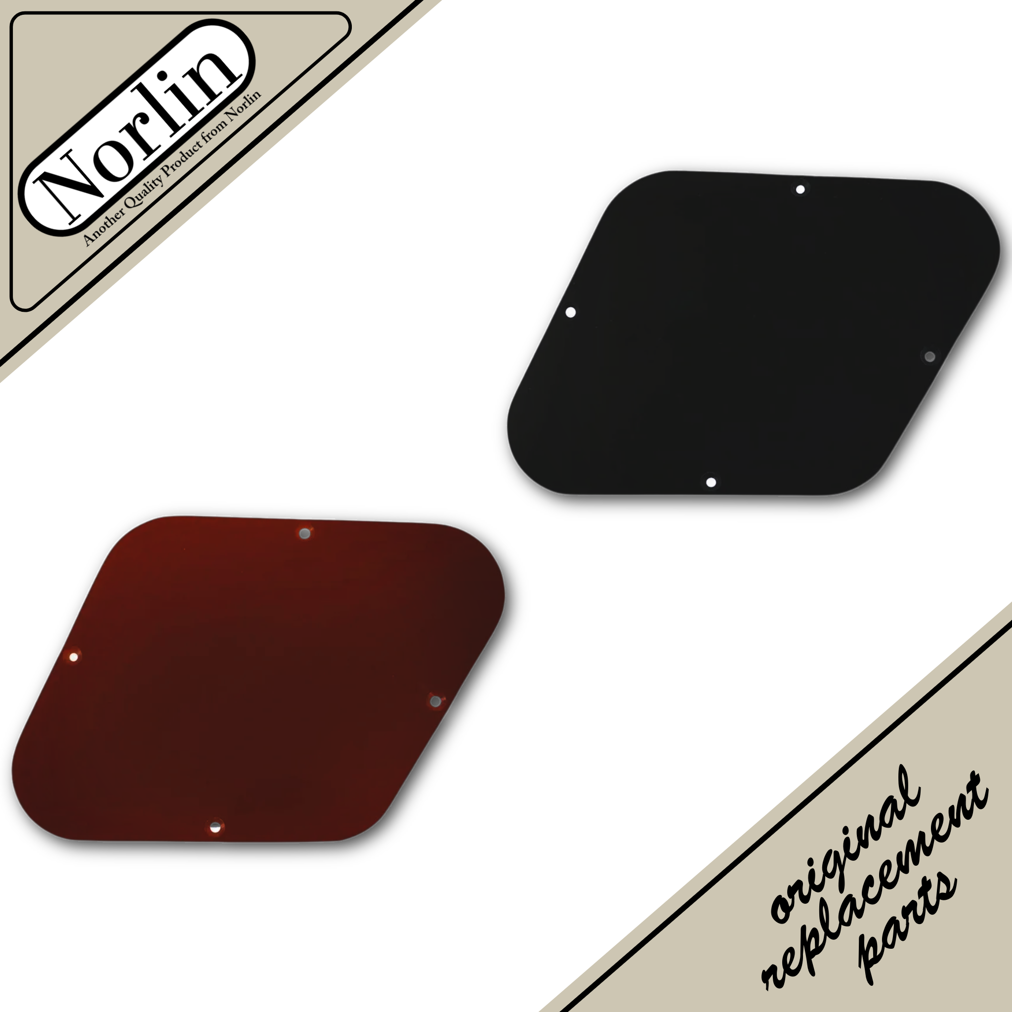 Historic Diamond Back Plate for Gibson® Les Paul® Reissue Guitars
