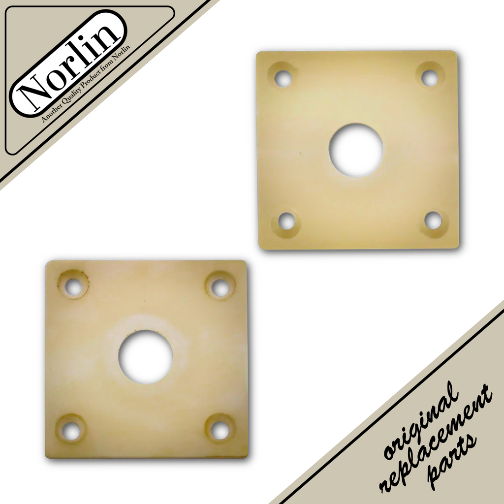 Historic Square Jack Plate for Gibson® Guitars