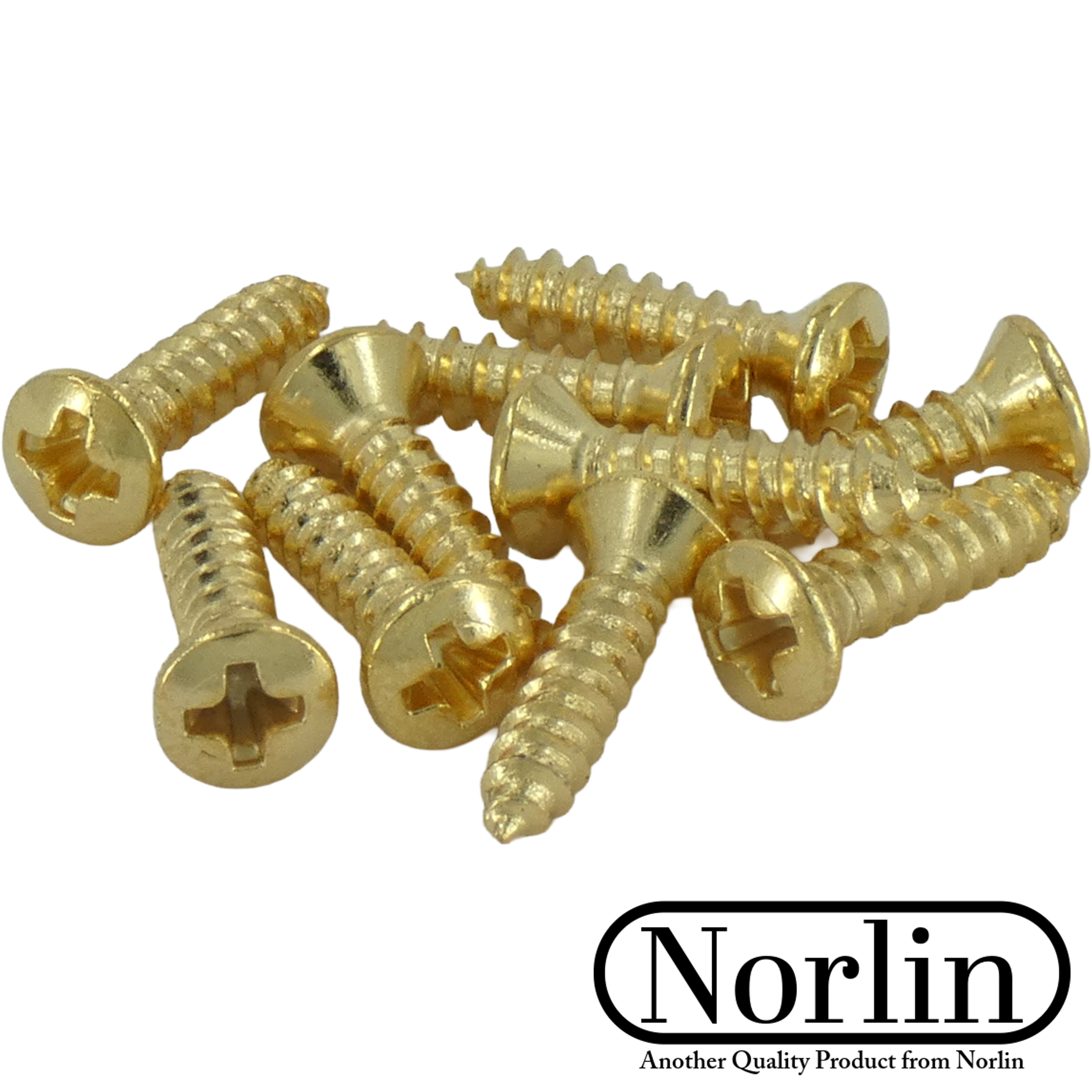 Large Pickguard Screws for Fender® & Squire® Guitars (10-Pack)