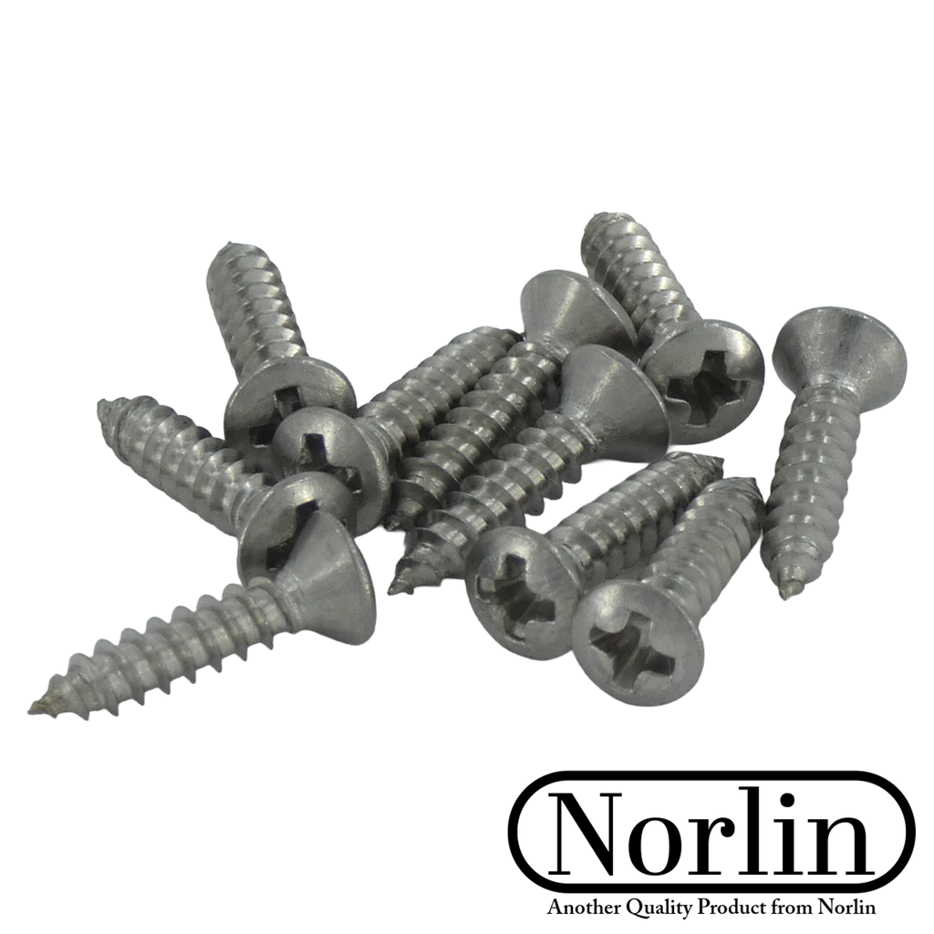 Large Pickguard Screws for Fender® & Squire® Guitars (10-Pack)