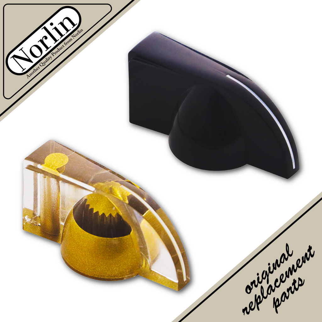 Vintage Historic Bakelite "Chicken Head" Rotary Dial Switch Knob for Gibson® Varitone (Metric)