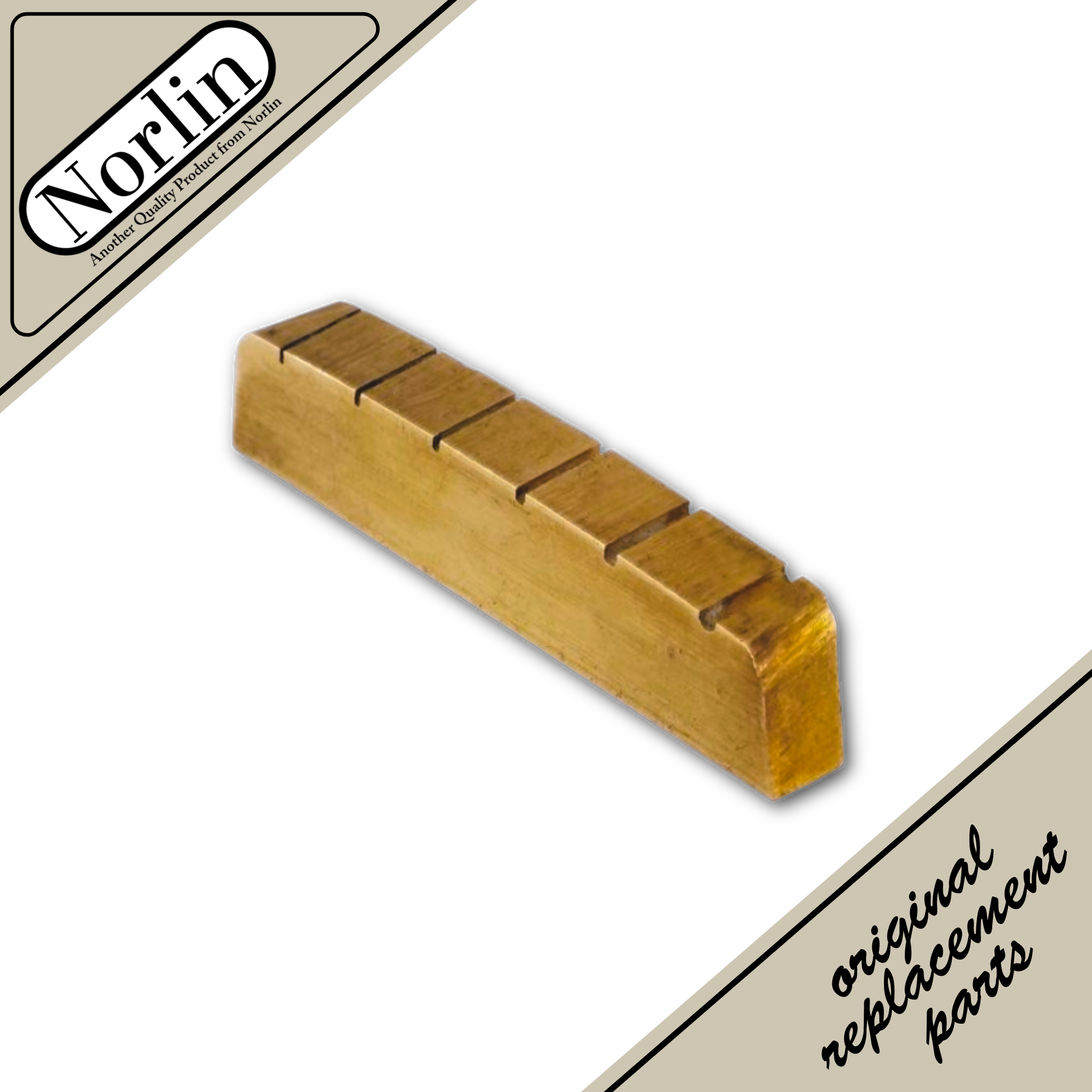 Brass Shaped & Slotted Nut for Gibson® Guitars
