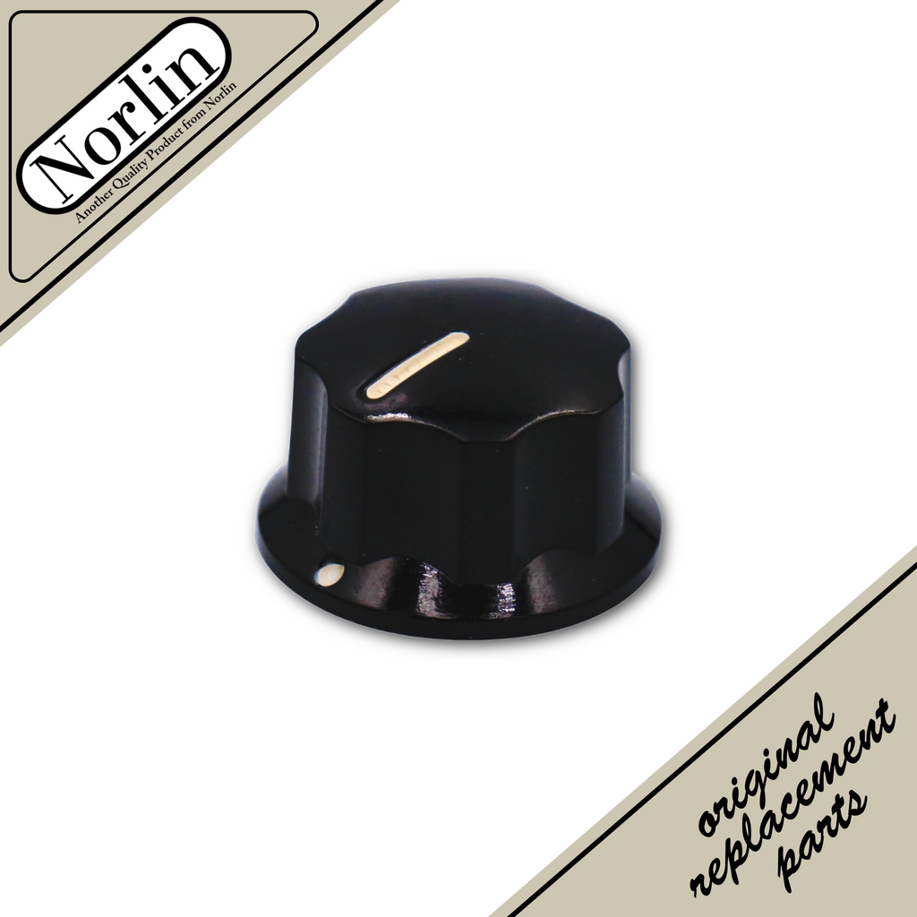 Vintage Historic Bakelite Small Relic Control Knob for Fender® Bass Guitars (Multi-Fit)