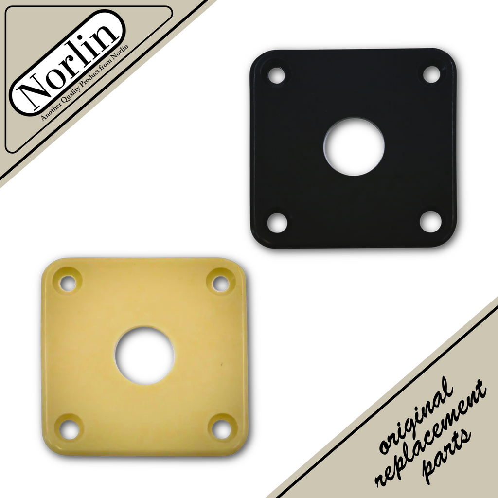 Square Jack Plate for Gibson® Guitars