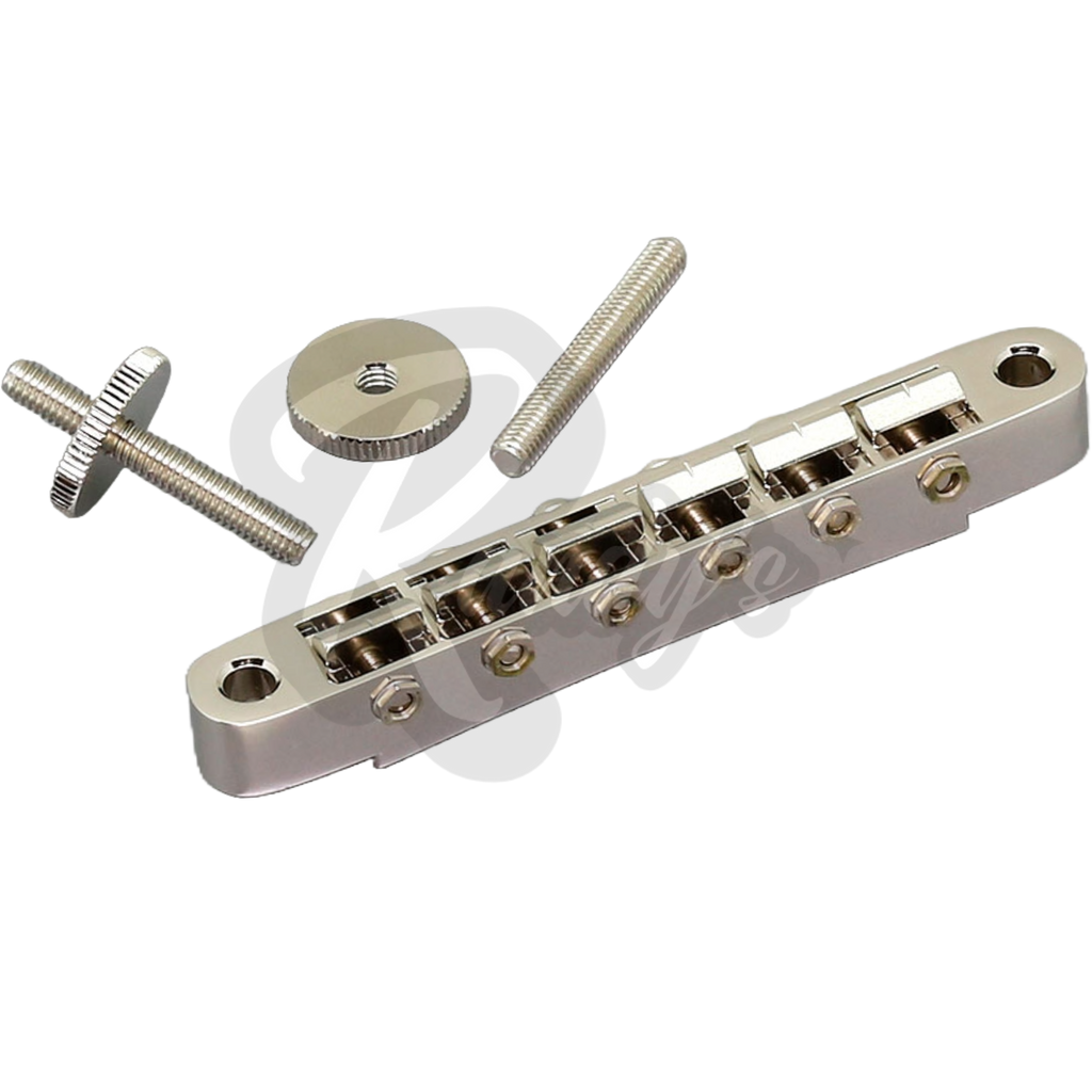 GE104B Nashville Tune-O-Matic Bridge w/ M4 Posts - Fits Gibson®