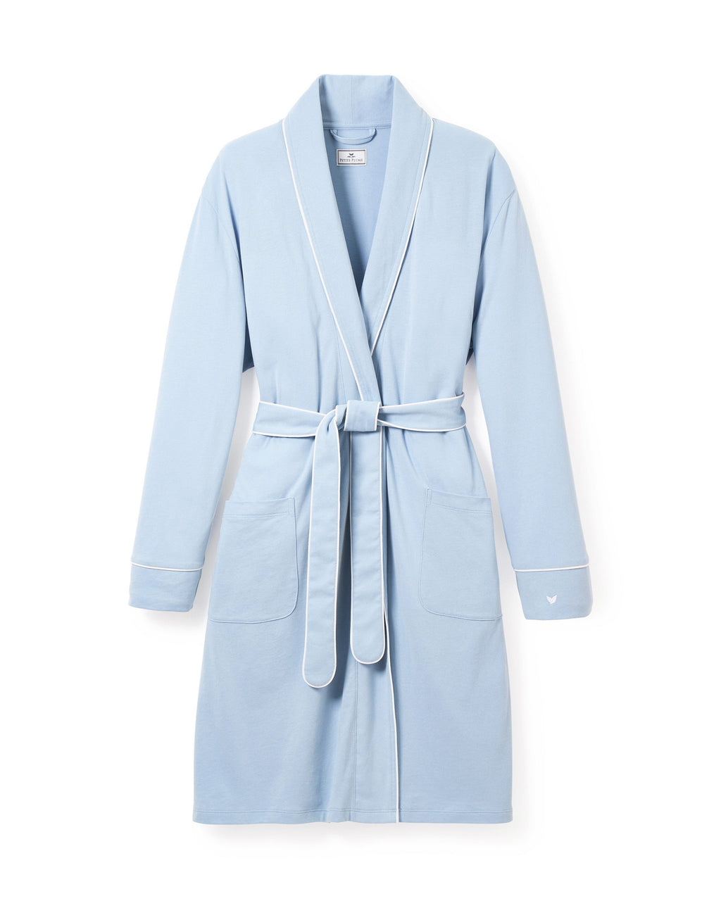 Women's Pima Robe in Periwinkle