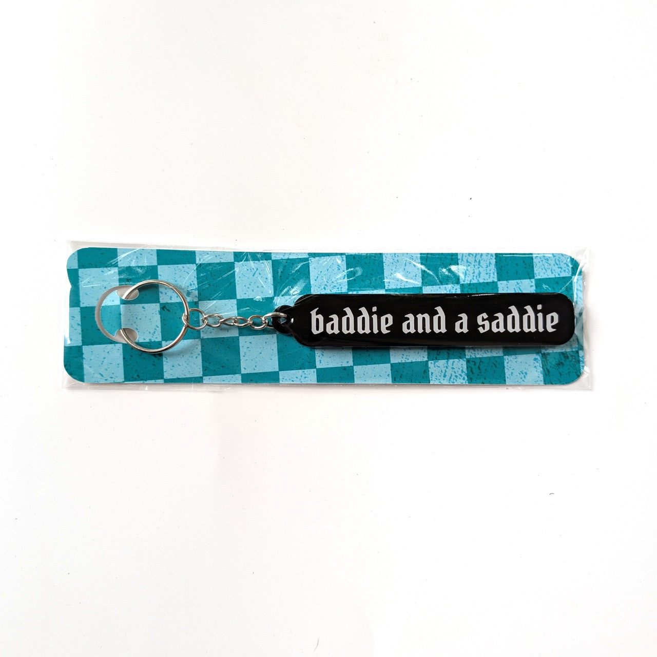 Baddie and a Saddie Acrylic Keychain