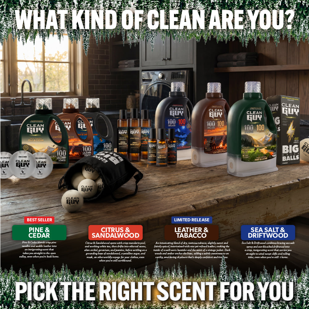 Heavy Duty Premium Laundry Detergent (100 Loads) -  PINE & CEDAR