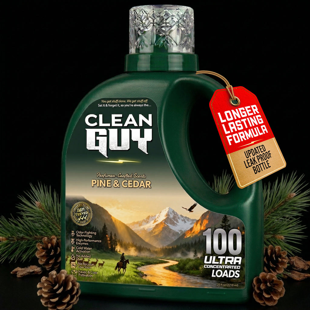 Heavy Duty Premium Laundry Detergent (100 Loads) -  PINE & CEDAR