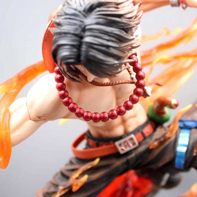Portgas D. Ace One Piece Figurine, Anime Action Figures PVC Large Statue Collection 48cm