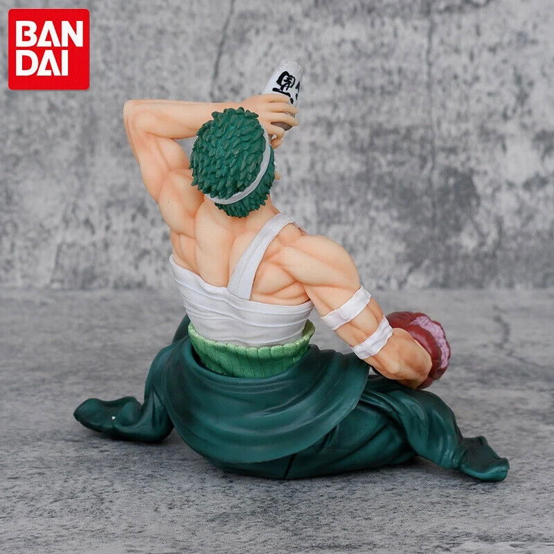 Roronoa Zoro Figure, Post Timeskip Injured Drunking Figurine, Anime Gifts 6 in