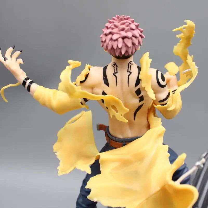 Ryomen Sukuna Anime Figure, Jujutsu Kaisen JJK Action Figurines Statue Collection 25 cm
