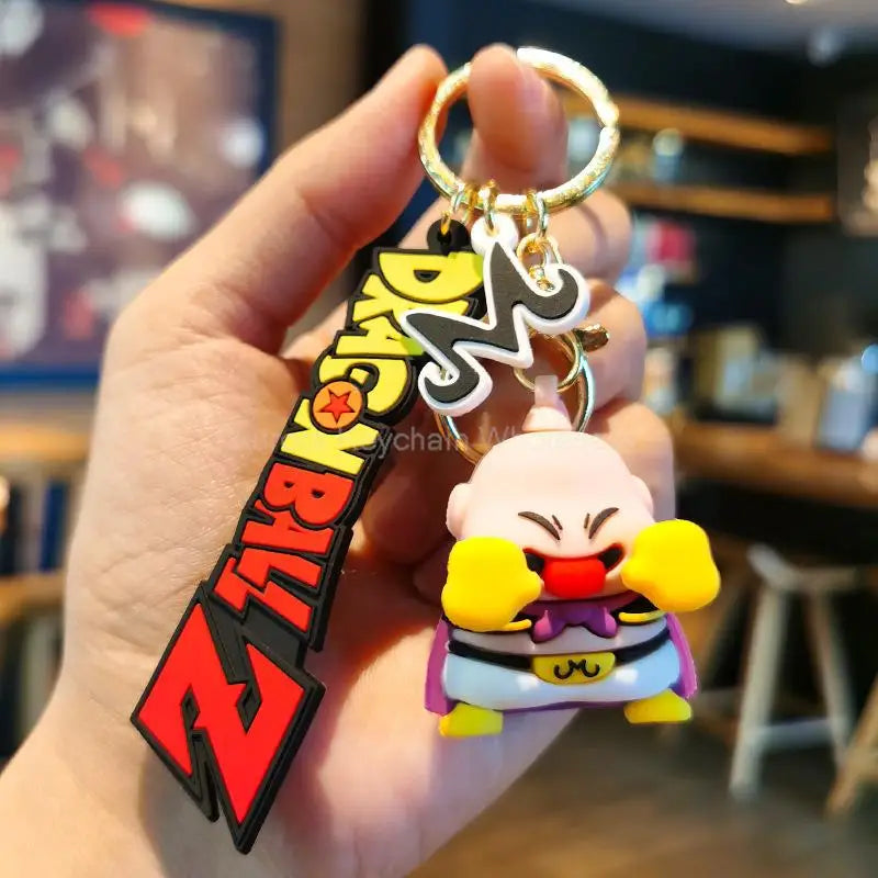 Dragon Ball Z Key Chains Anime Series Car Pendant Keyring Kids Accessories Gifts
