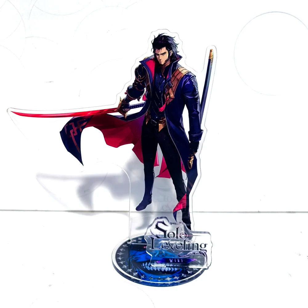 Solo Leveling Acrylic Stand, Acrylic Anime Manwha Figures and Figurines Statue 15 CM