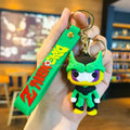 Dragon Ball Z Anime Keychain Super Saiyan Goku Master Roshi Buu Gohan Accessories Car Key Chains