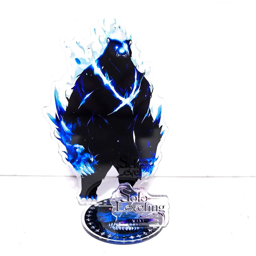 Solo Leveling Acrylic Stand, Acrylic Anime Manwha Figures and Figurines Statue 15 CM