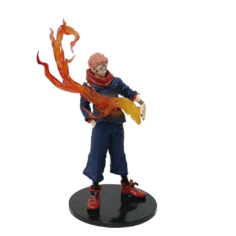 Jujutsu Kaisen Action Figures – Itadori Yuji, Ryomen Sukuna & Yuta Okkotsu PVC Statues 16–21 CM