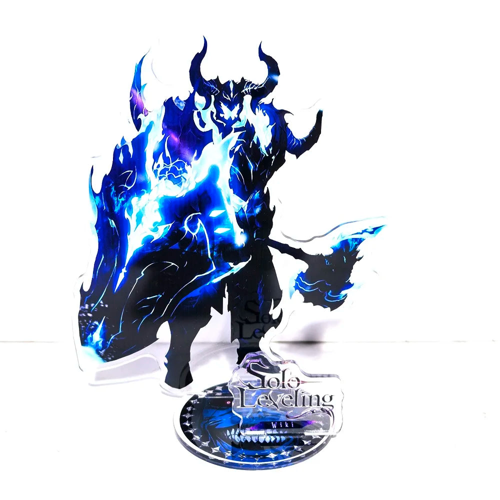 Solo Leveling Acrylic Stand, Acrylic Anime Manwha Figures and Figurines Statue 15 CM
