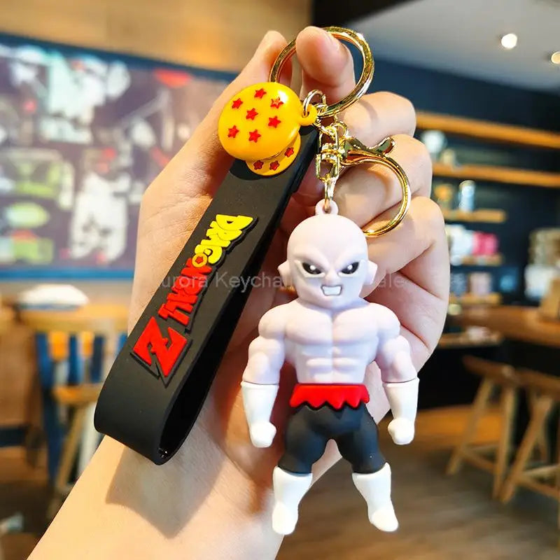 Dragon Ball Z Key Chains Anime Series Car Pendant Keyring Kids Accessories Gifts