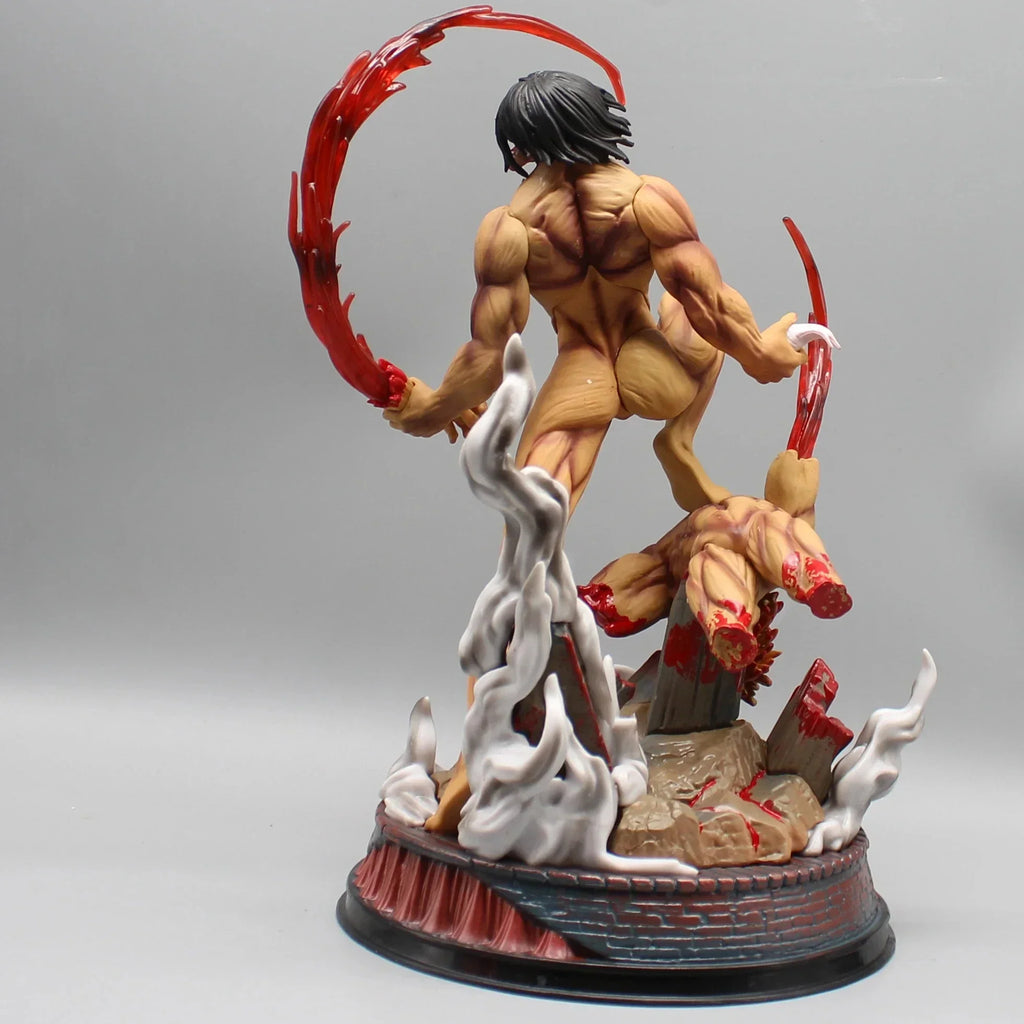Eren Jaeger Attack Titan Figurine, Attack On Titan Shingeki no Kyojin Figure