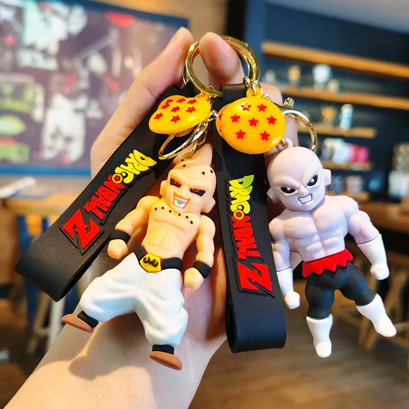 Dragon Ball Z Key Chains Anime Series Car Pendant Keyring Kids Accessories Gifts