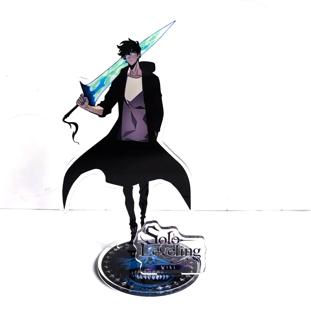Solo Leveling Acrylic Stand, Acrylic Anime Manwha Figures and Figurines Statue 15 CM